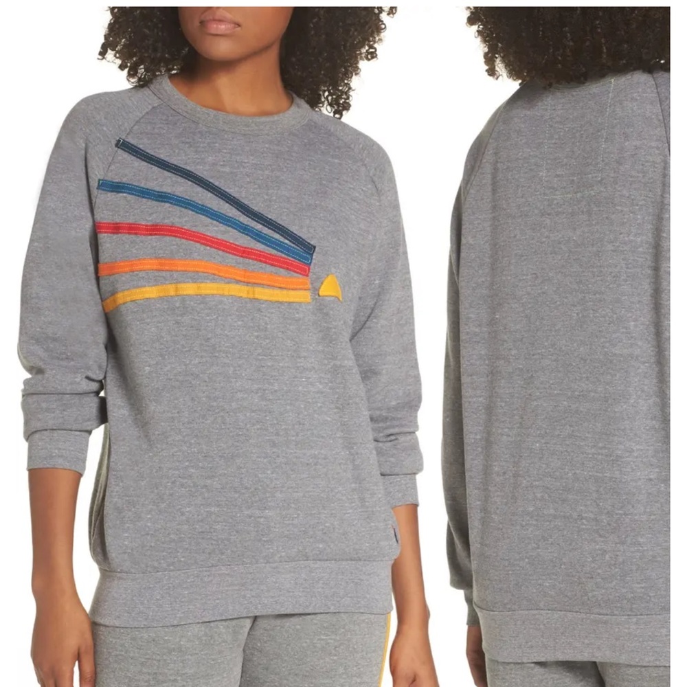 AVIATOR NATION DAYDREAM SWEATSHIRT - Grey - size XL